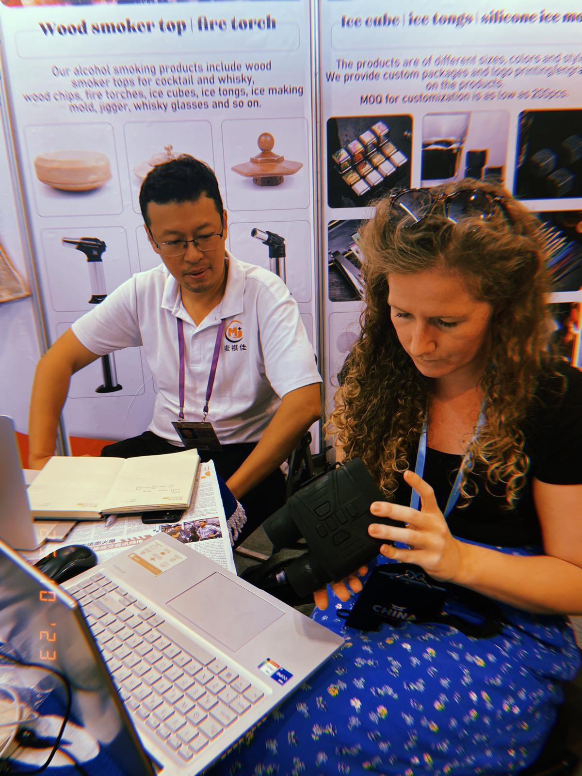 Trade show consultation